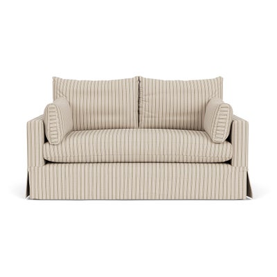 Large 2 Seater Sofa - Sage - Kingham Stripe