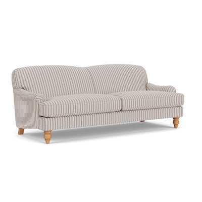 4 Seater - Indigo - Kingham Stripe