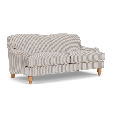 3 Seater - Indigo - Kingham Stripe