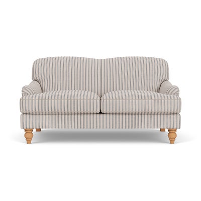 Large 2 Seater - Indigo - Kingham Stripe