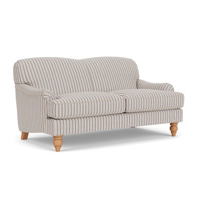 Large 2 Seater - Indigo - Kingham Stripe