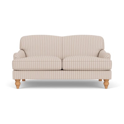 Large 2 Seater - Flax - Kingham Stripe