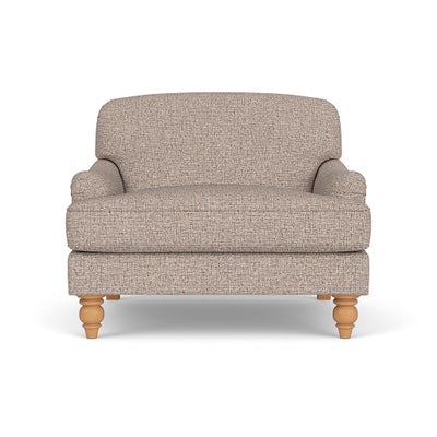Love Seat - Natural Mix - Textured Weave