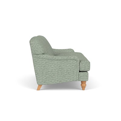 3 Seater - Lake - Herringbone Weave