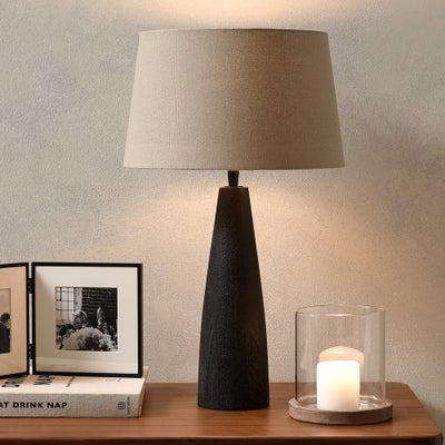 Foxley Black Table Lamp