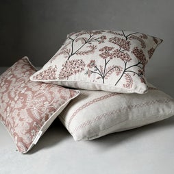 Home Accessories Madder Cutch and Co for The Cotswold Company Pale Rose Cushion Bundle