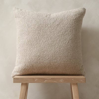Handwoven Oatmeal Cushion