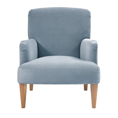 Evelyn - Armchair - Denim - Classic Velvet