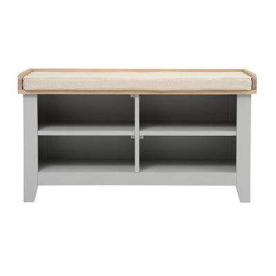 Open Shoe Storage Bench