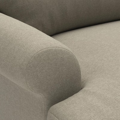 Large 2 Seater - Mid Grey - House Linen Mix