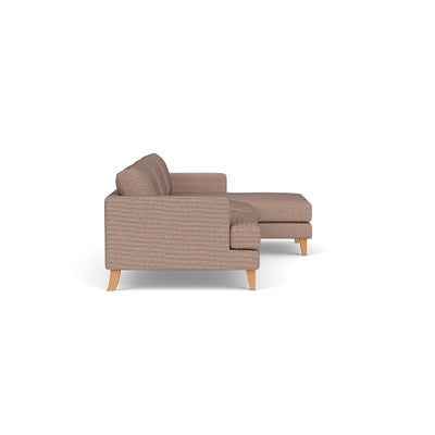 Chaise Large Right Hand - Natural Mix - Textured Weave