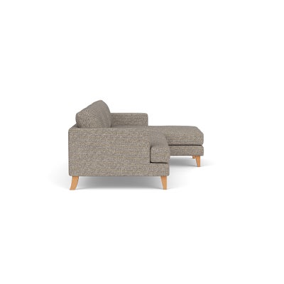 Chaise Large Right Hand - Autumn Mix - Textured Weave