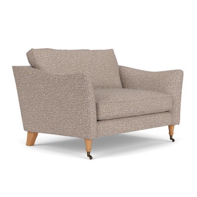 Love Seat - Natural Mix - Textured Weave