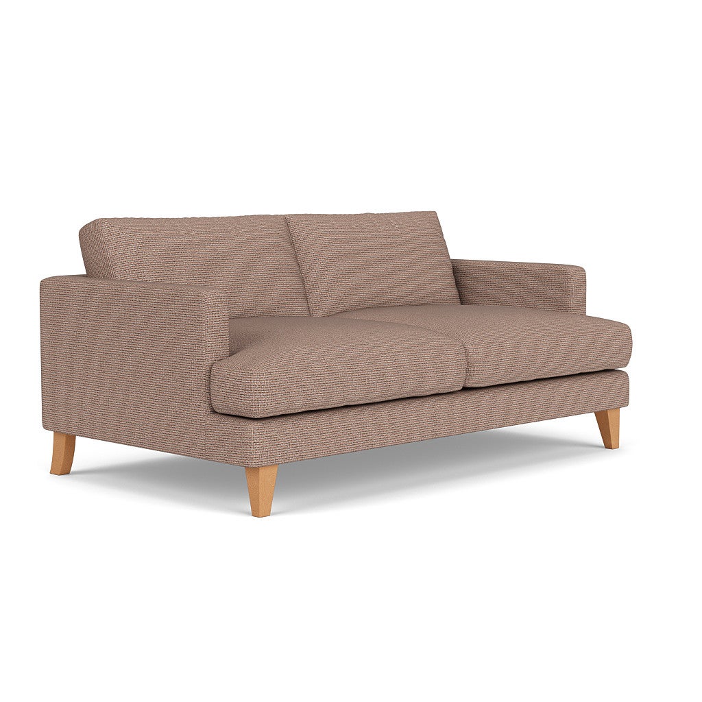 Jackson 3 Seater - Natural - Eco Chenille - The Cotswold Company