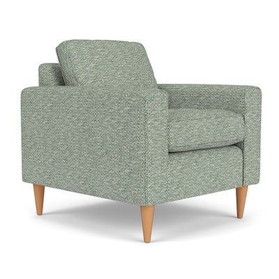 Armchair - Lake - Herringbone Weave