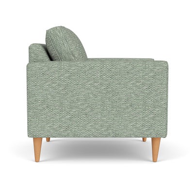 Armchair - Lake - Herringbone Weave