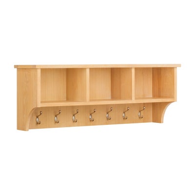 Storage Shelf and Hooks
