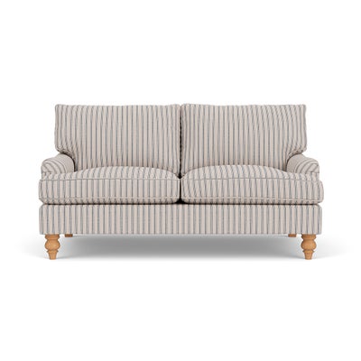 Large 2 Seater - Indigo - Kingham Stripe
