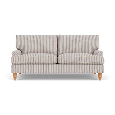 3 Seater - Indigo - Kingham Stripe