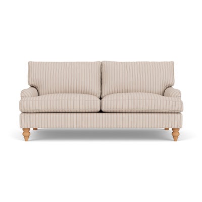3 Seater - Flax - Kingham Stripe