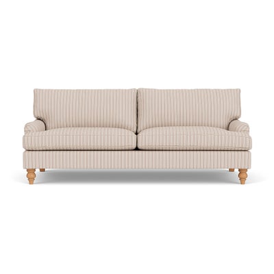 4 Seater - Flax - Kingham Stripe