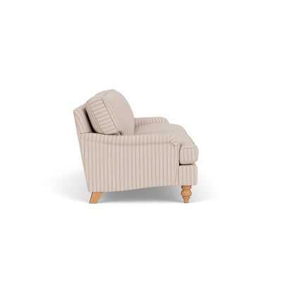 4 Seater - Flax - Kingham Stripe