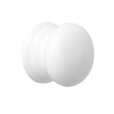 Chantilly Warm White Wooden Handle (6 Pack)