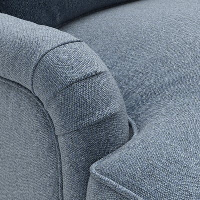 Love Seat - Indigo - Rustic Weave