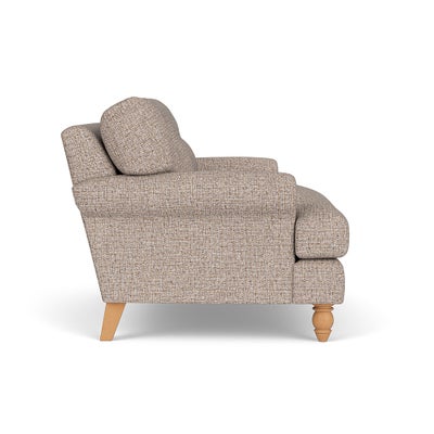Love Seat - Natural Mix - Textured Weave