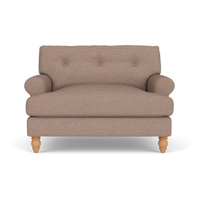 Love Seat - Autumn Mix - Textured Weave