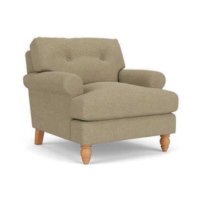 Armchair - Green Marl - House Weave