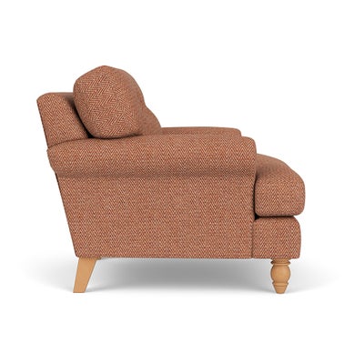Armchair - Brick - Herringbone Weave
