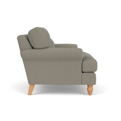 Love Seat - Flax - Rustic Weave