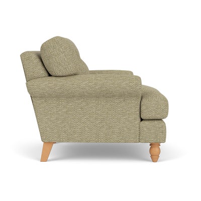 Armchair - Apple - Herringbone Weave