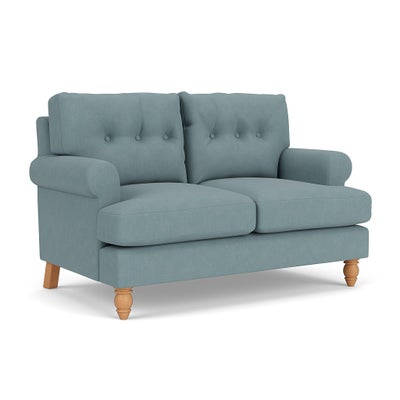2 Seater - Sky Blue - House Linen Mix