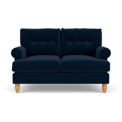 2 Seater - Deep Blue - Matt Velvet