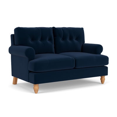 2 Seater - Deep Blue - Matt Velvet