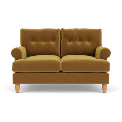 2 Seater - Mustard - Matt Velvet