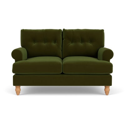 2 Seater - Forest Green - Matt Velvet