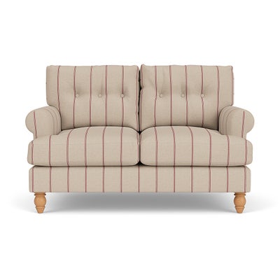 2 Seater - Raspberry - Compton Stripe