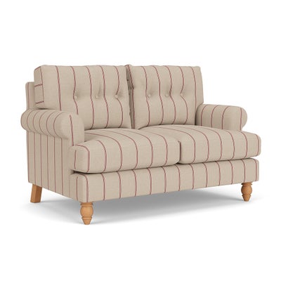 2 Seater - Raspberry - Compton Stripe