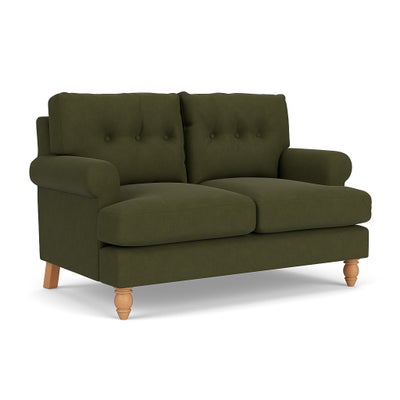 2 Seater - Forest Green - House Linen Mix
