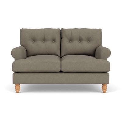 2 Seater - Mid Grey - House Linen Mix