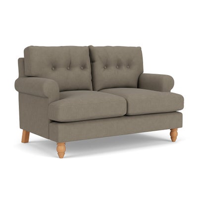 2 Seater - Mid Grey - House Linen Mix