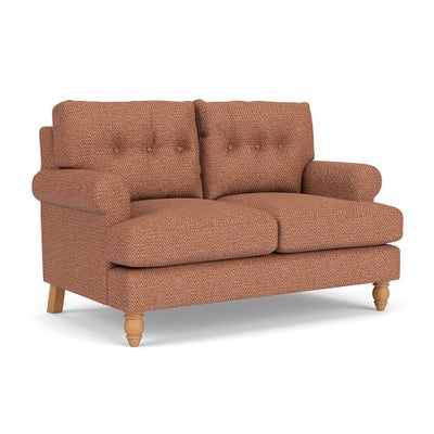 2 Seater - Brick - Herringbone Weave