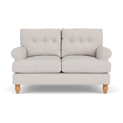 2 Seater - Soft White - Luxury Italian Linen