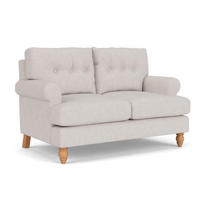 2 Seater - Soft White - Luxury Italian Linen