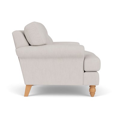 Armchair - Soft White - Luxury Italian Linen