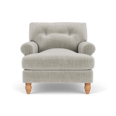 Armchair - Grey Mist - Eco Chenille