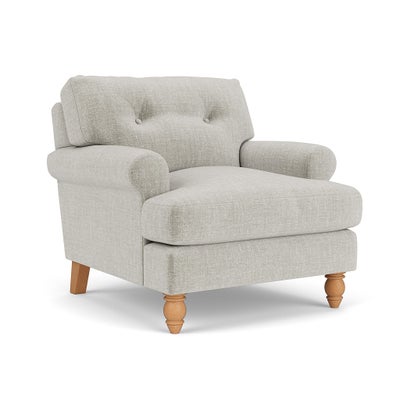 Armchair - Grey Mist - Eco Chenille